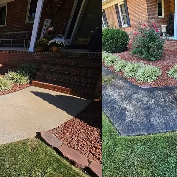 Sidewalk pressure washing in Athens, GA