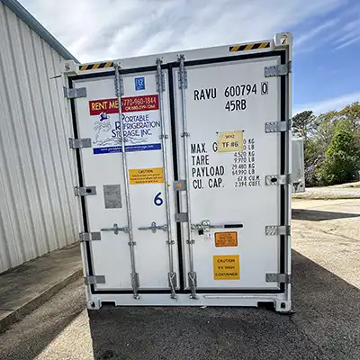 exterior storage cleaning. Storage containers and exterior buildings.