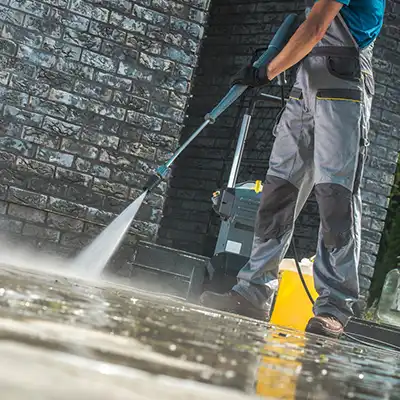 restaurant pressure cleaning in Athens, Georgia.